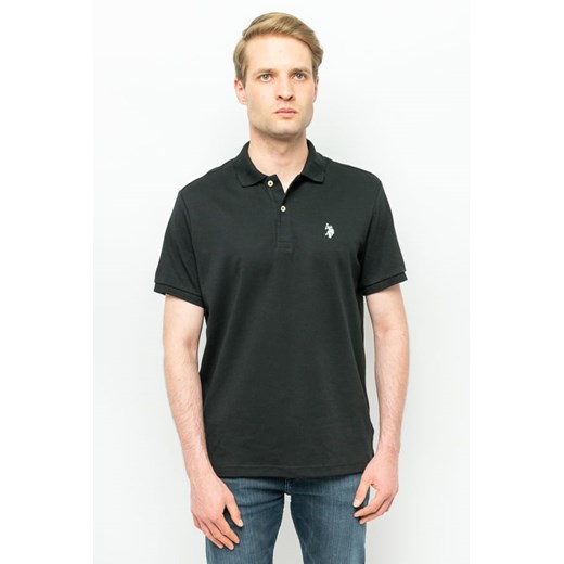 polo męskie u.s. polo assn. 11c006 czarne ze sklepu Royal Shop w kategorii T-shirty męskie - zdjęcie 166429955