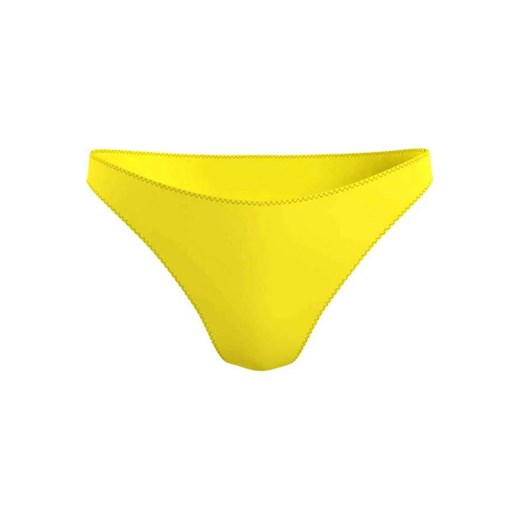 majtki bikini damskie tommy jeans uw0uw03373 żółte ze sklepu Royal Shop w kategorii Stroje kąpielowe - zdjęcie 166429976