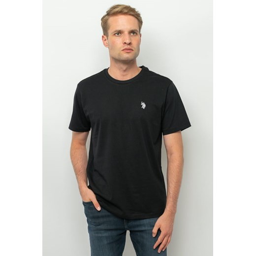 t-shirt męski u.s. polo assn. 11c451 czarny ze sklepu Royal Shop w kategorii T-shirty męskie - zdjęcie 166430545