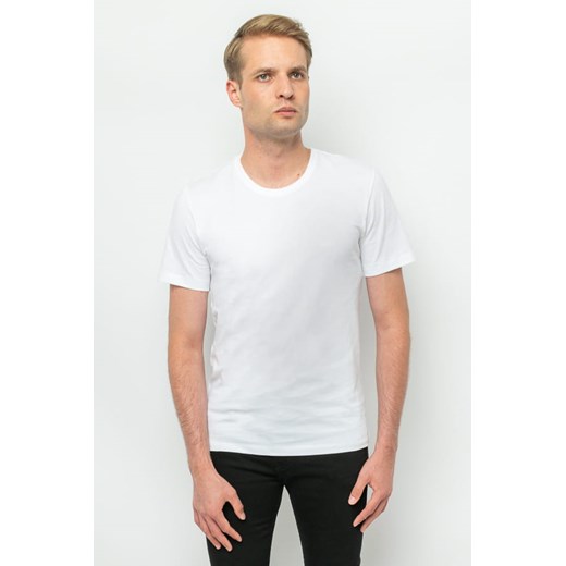 t-shirt męski hugo boss 50495254 biały 3 pack ze sklepu Royal Shop w kategorii T-shirty męskie - zdjęcie 166430585