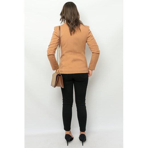 marynarka damska pinko 100256 a15o brązowy Pinko Jackets: 34 Royal Shop