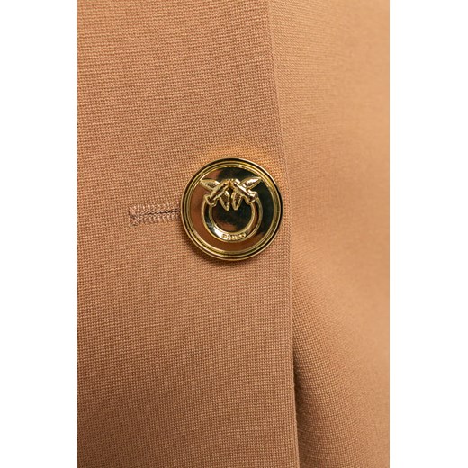 marynarka damska pinko 100256 a15o brązowy Pinko Jackets: 40 Royal Shop