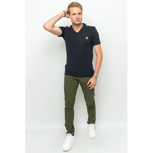 spodnie męskie  tommy hilfiger mw0mw09117 zielony ze sklepu Royal Shop w kategorii Spodnie męskie - zdjęcie 166432045