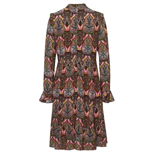 Sukienka More & mini w abstrakcyjne wzory wielokolorowa casual z wiskozy koszulowa 