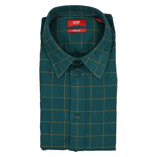 ESPRIT Koszula - Regular fit - w kolorze zielonym ze sklepu Limango Polska w kategorii Koszule męskie - zdjęcie 166446928