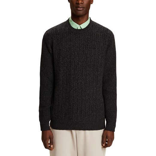 ESPRIT Sweter w kolorze czarnym ze sklepu Limango Polska w kategorii Swetry męskie - zdjęcie 166446939