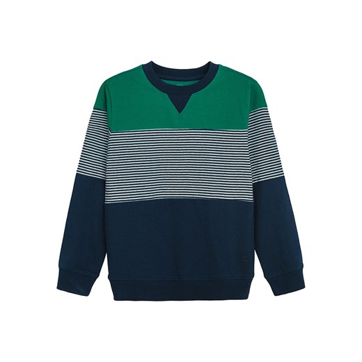 COOL CLUB Bluza w kolorze granatowo-zielono-szarym Cool Club 104 okazyjna cena Limango Polska