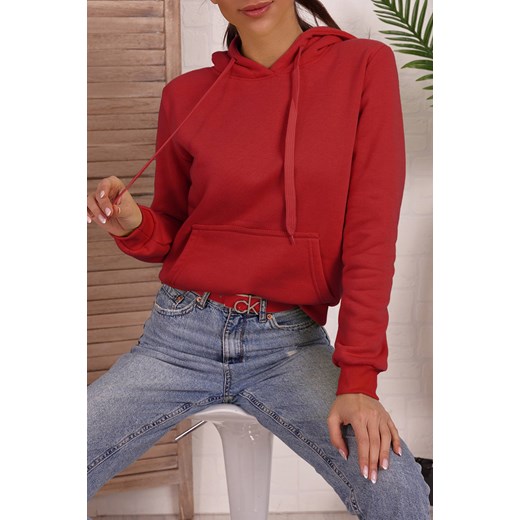 Bluza damska POLLY RED ze sklepu Ivet Shop w kategorii Bluzy damskie - zdjęcie 166456689