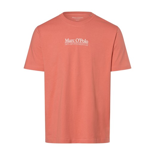 Marc O'Polo T-shirt męski Mężczyźni Bawełna koralowy nadruk ze sklepu vangraaf w kategorii T-shirty męskie - zdjęcie 166465358