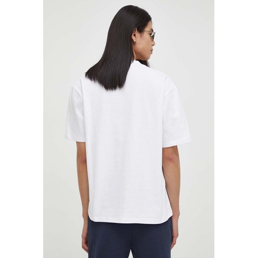 HUGO t-shirt bawełniany męski kolor biały gładki S ANSWEAR.com