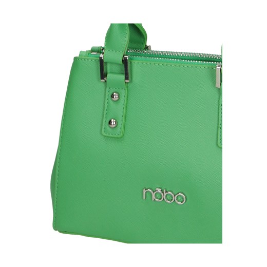 Torebka do ręki Nobo saffiano zielona Nobo One size wyprzedaż NOBOBAGS.COM