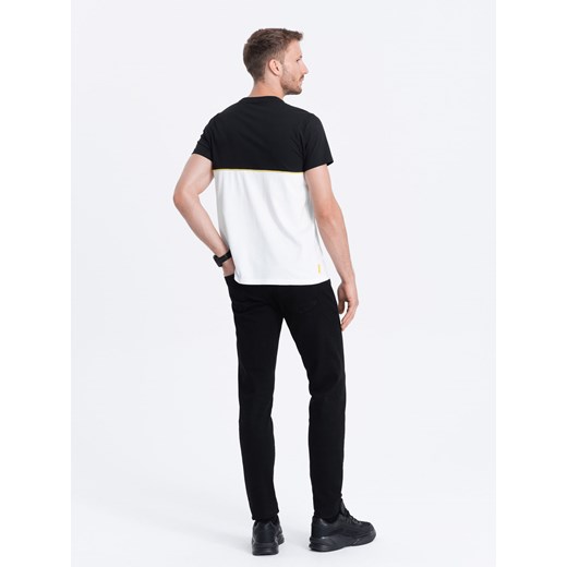 T-shirt męski Ombre z krótkim rękawem