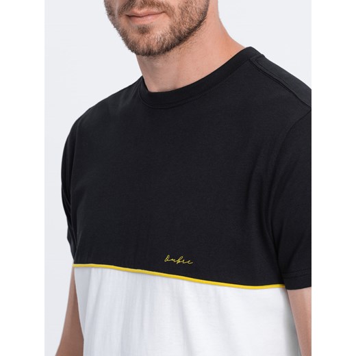 T-shirt męski Ombre z krótkim rękawem