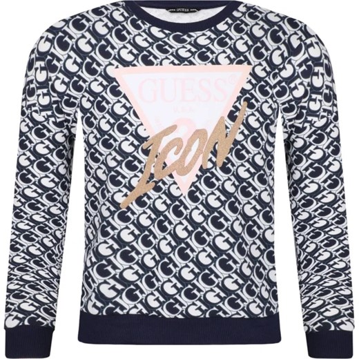 Bluza dziewczęca Guess bawełniana