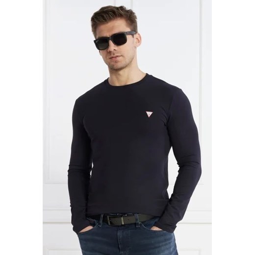 T-shirt męski Guess z długim rękawem