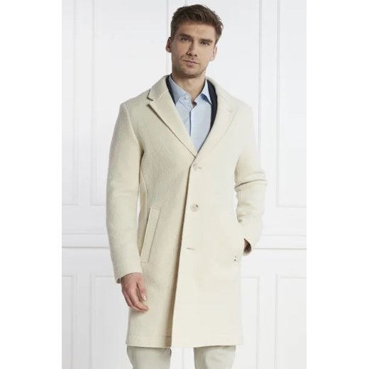 BOSS Wełniany płaszcz C-Hyde-RC-234 48 Gomez Fashion Store promocja