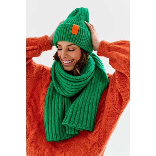 Szalik Puffy Emerald Naoko-store.pl ONE SIZE wyprzedaż NAOKO