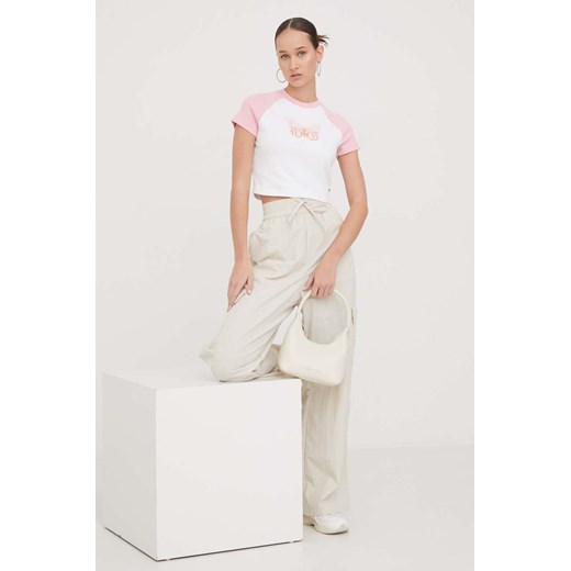 Bluzka damska Tommy Jeans z krótkim rękawem 