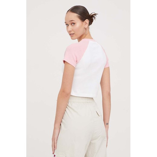 Bluzka damska Tommy Jeans z okrągłym dekoltem 