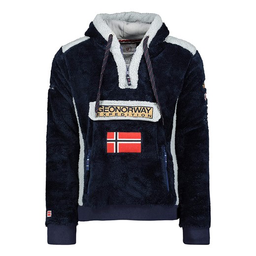 Geographical Norway Bluza &quot;Gymclass&quot; w kolorze granatowym Geographical Norway M promocja Limango Polska
