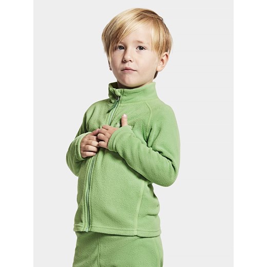 Didriksons Kurtka polarowa &quot;Monte&quot; w kolorze zielonym ze sklepu Limango Polska w kategorii Bluzy chłopięce - zdjęcie 166489317