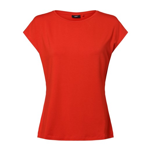 JOOP! T-shirt damski Kobiety wiskoza czerwony jednolity ze sklepu vangraaf w kategorii Bluzki damskie - zdjęcie 166489606