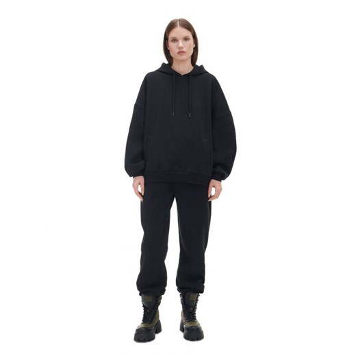 Cropp - Czarne dresowe joggery - czarny Cropp S Cropp