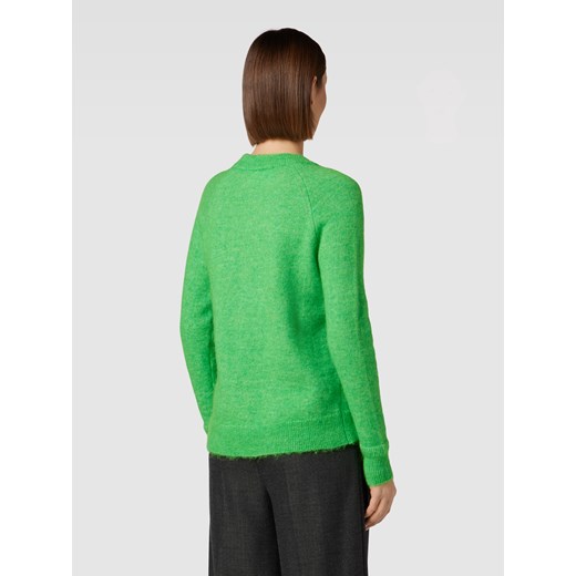 Sweter z dzianiny z okrągłym dekoltem model ‘LULU’ Selected Femme S Peek&Cloppenburg 
