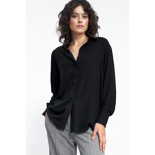 Nife Koszula w kolorze czarnym ze sklepu Limango Polska w kategorii Koszule damskie - zdjęcie 166497229