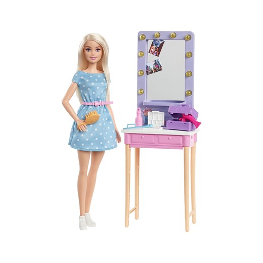 Barbie Big City Big Dreams Lalka Malibu + Toaletka Zestaw do zabawy wiek+ Barbie one size wyprzedaż 5.10.15