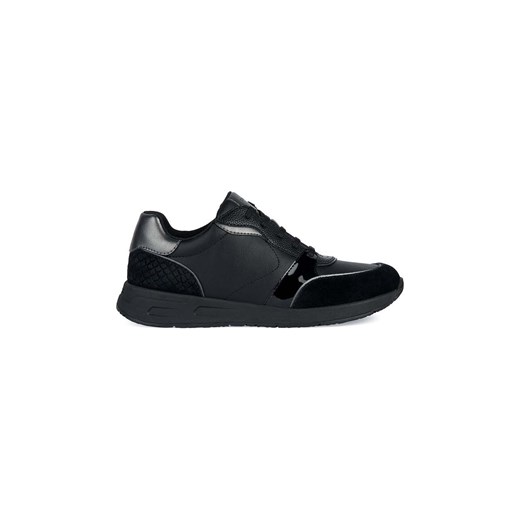 Geox sneakersy skórzane D BULMYA A kolor czarny D36NQA054BSC9999 ze sklepu ANSWEAR.com w kategorii Buty sportowe damskie - zdjęcie 166504605
