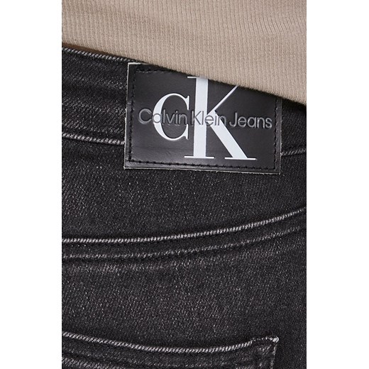 Calvin Klein Jeans jeansy damskie kolor czarny 29 ANSWEAR.com