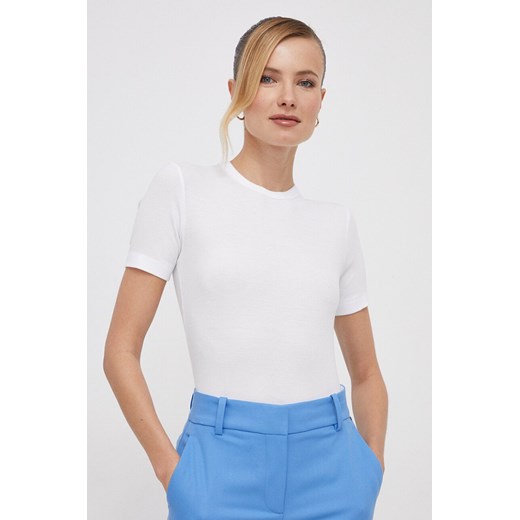 Calvin Klein t-shirt damski kolor biały Calvin Klein XL ANSWEAR.com