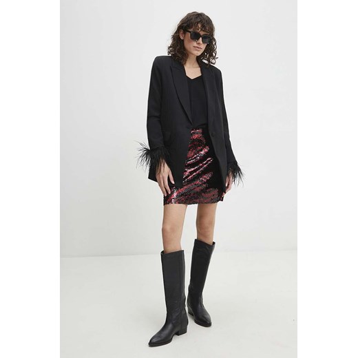 Sweter damski czarny Answear Lab w serek