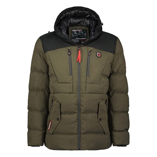 Geographical Norway Kurtka zimowa &quot;Cachot&quot; w kolorze khaki Geographical Norway M okazja Limango Polska