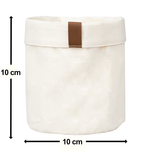 Koszyk łazienkowy Momo Way beżowy 10cm ze sklepu Sklep SOXO w kategorii Kosze i koszyki - zdjęcie 166506245