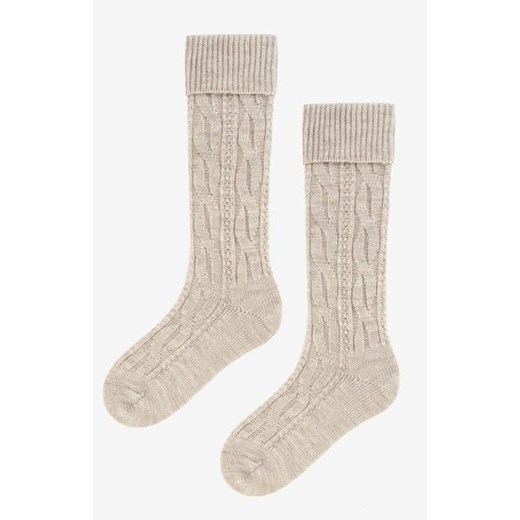 Podkolanówki damskie beżowe, Kolor beżowy, Rozmiar 39-42, Cerber ze sklepu Intymna w kategorii Podkolanówki - zdjęcie 166508709