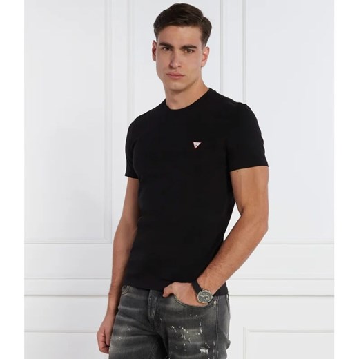 Guess t-shirt męski z krótkim rękawem czarny