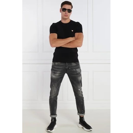 T-shirt męski Guess z krótkim rękawem z elastanu