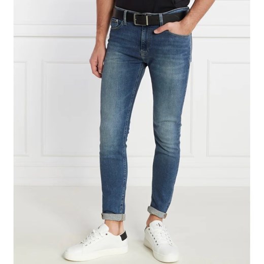 Calvin Klein jeansy męskie casualowe 