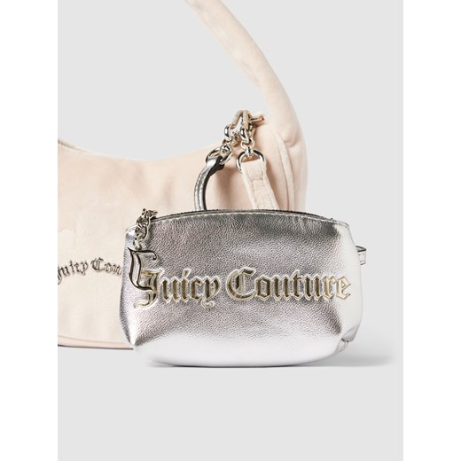 Listonoszka Juicy Couture beżowa średnia na ramię matowa 