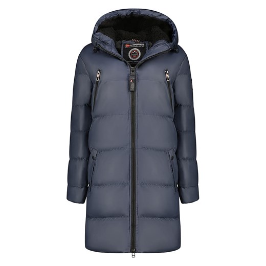 Geographical Norway Parka &quot;Adrianna&quot; w kolorze granatowym Geographical Norway XL okazja Limango Polska