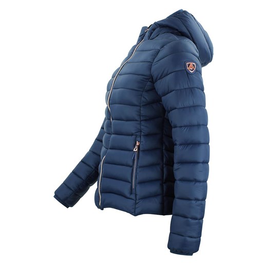 Kurtka damska Peak Mountain krótka z kapturem 