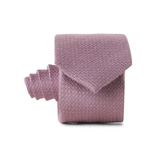 Finshley & Harding Krawat z dodatkiem jedwabiu Mężczyźni Jedwab drzewo różane wypukły wzór tkaniny ze sklepu vangraaf w kategorii Krawaty - zdjęcie 166516438