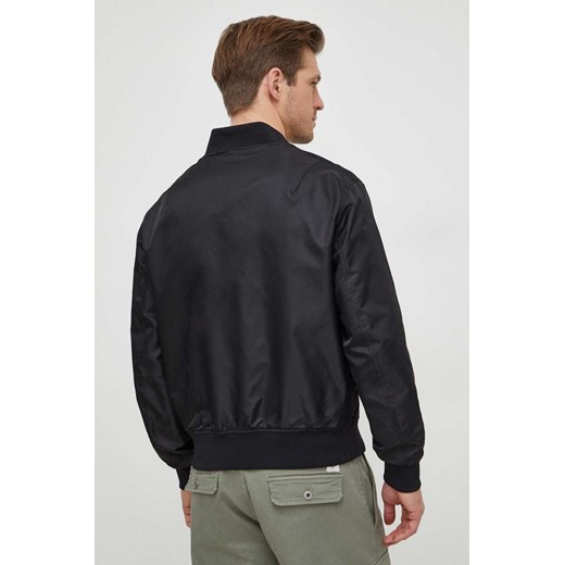 Armani Exchange kurtka bomber dwustronna męska kolor czarny przejściowa Armani Exchange M ANSWEAR.com