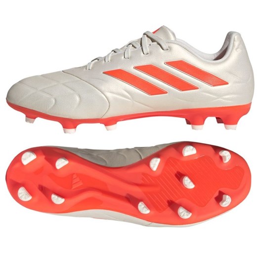 Buty piłkarskie adidas Copa Pure.3 Fg M HQ8941 białe białe ze sklepu ButyModne.pl w kategorii Buty sportowe męskie - zdjęcie 166531386