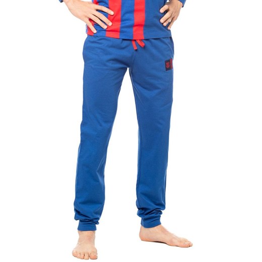 FC Barcelona bawełniana piżama męska 232012, Kolor niebieski, Rozmiar M, FC Fc Barcelona XL Primodo