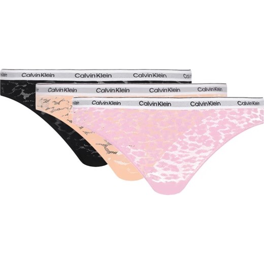 Calvin Klein Underwear Koronkowe figi 3-pack ze sklepu Gomez Fashion Store w kategorii Majtki damskie - zdjęcie 166535006