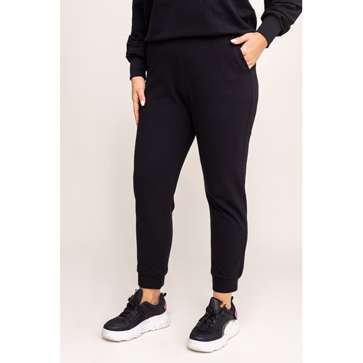 Czarne Spodnie dresowe MESERI ze sklepu TONO w kategorii Spodnie damskie - zdjęcie 166538067