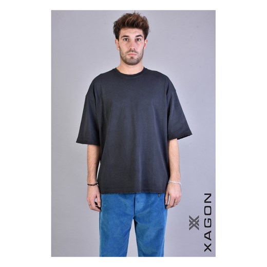 Xagon Man T-shirt "Oversize" | 23082ZLTM99 | Mężczyzna | Czarny Xagon L promocja ubierzsie.com
